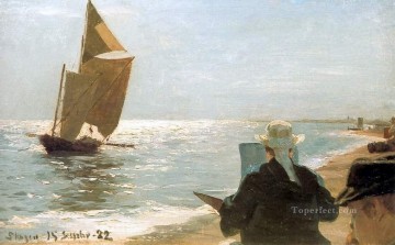  Roy Pintura Art%C3%ADstica - Pintores en la playa 1892 Peder Severin Kroyer